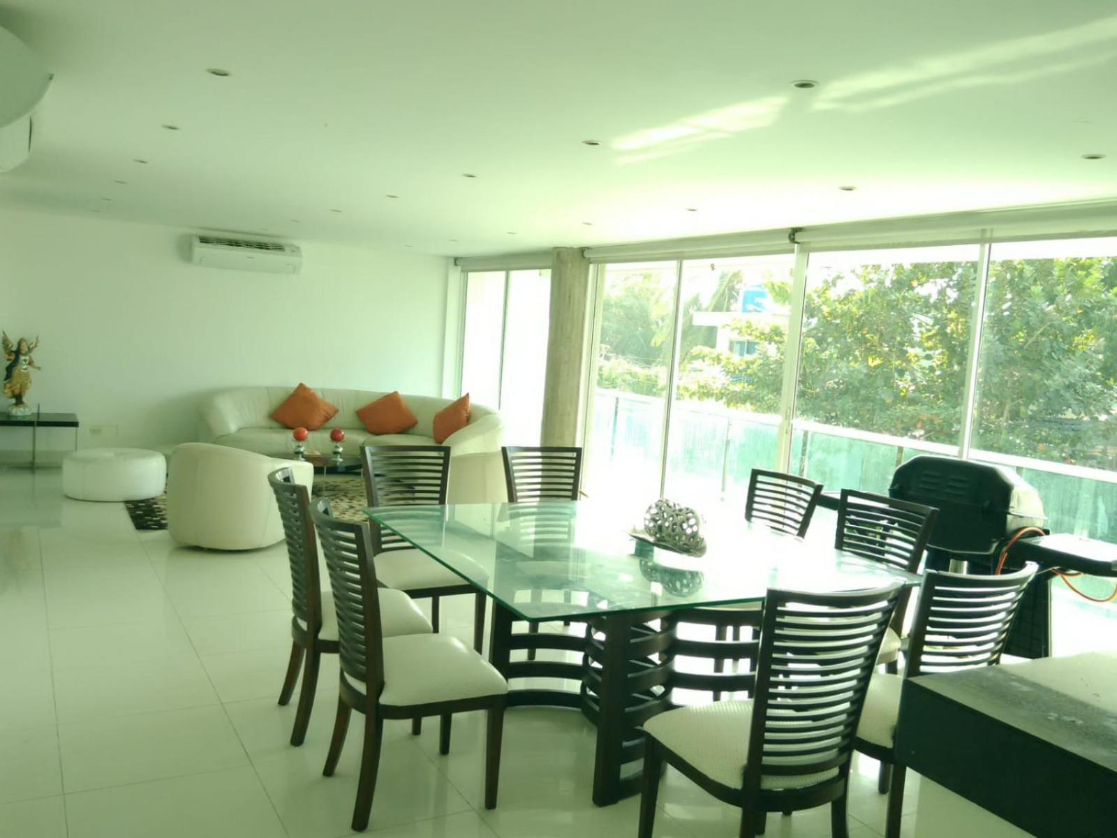 Apartamento Luxury Azul Beach La Boquilla Cartagena Exterior foto
